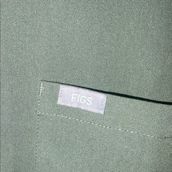 Figs Olive Green Scrub Set Extra Large - Picture 2 of 8